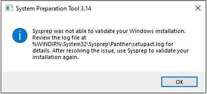 Troubleshooting Sysprep Errors Microsoft Store Apps Windows