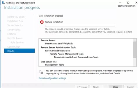 Troubleshooting Windows Server Feature Installation