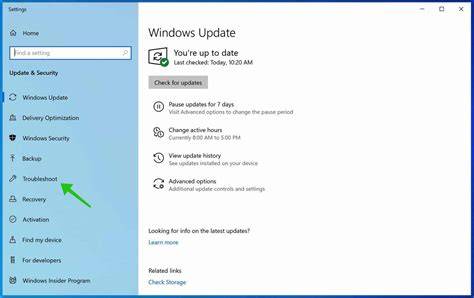 Troubleshooting Windows Update