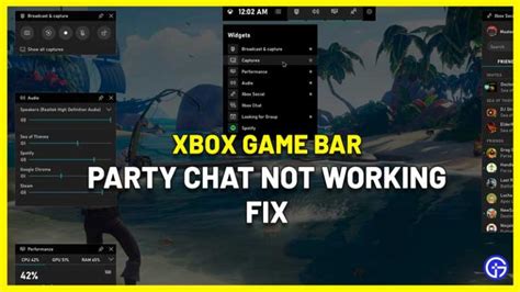 Troubleshooting Xbox Game Bar Party Chat Issues