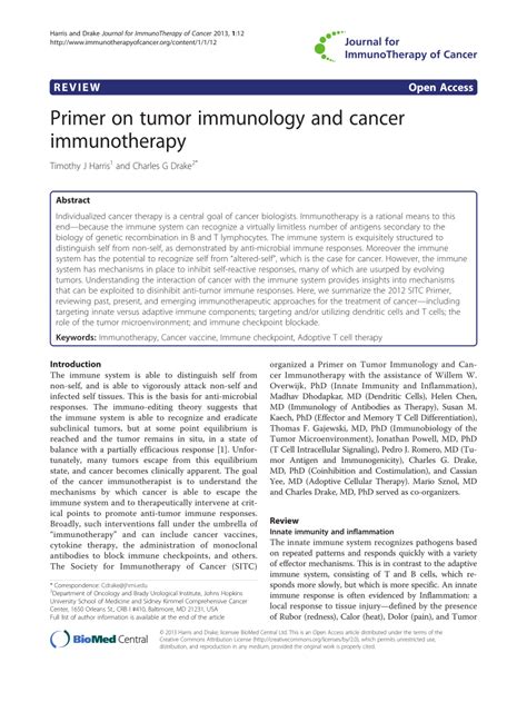 Tumor Primer