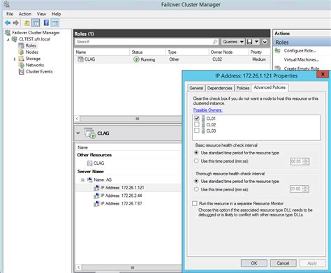 Tuning Failover Cluster Network Thresholds