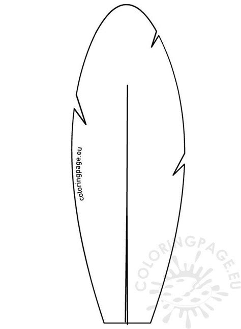 Turkey Feathers Template