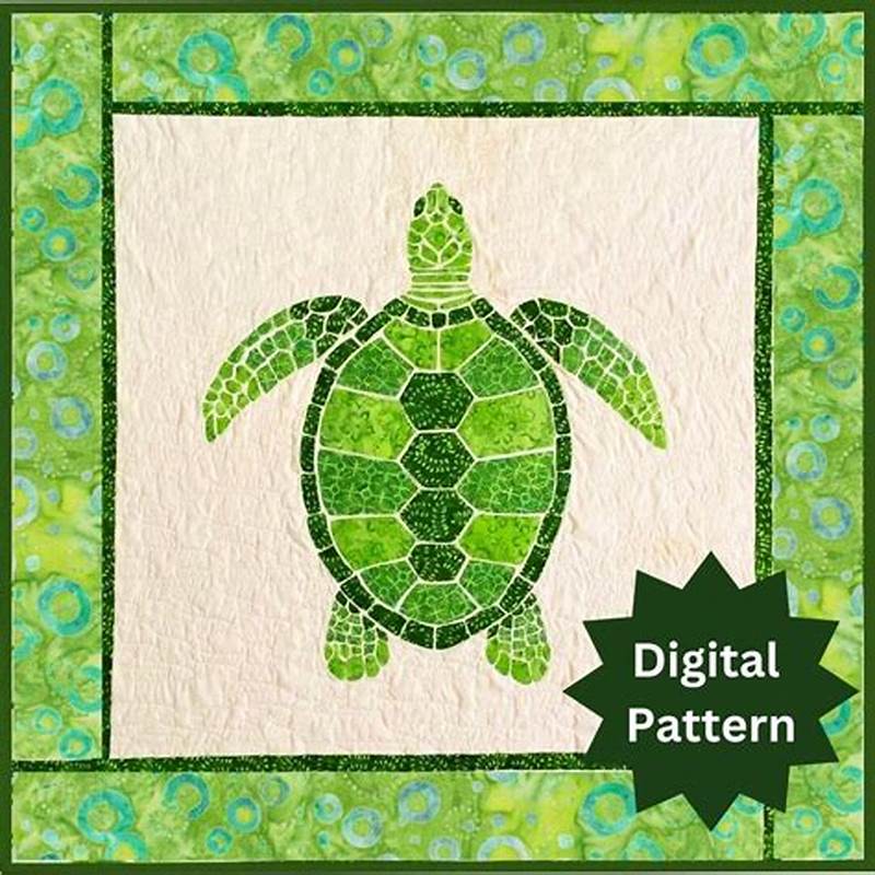 Turtle Pattern For Quilt