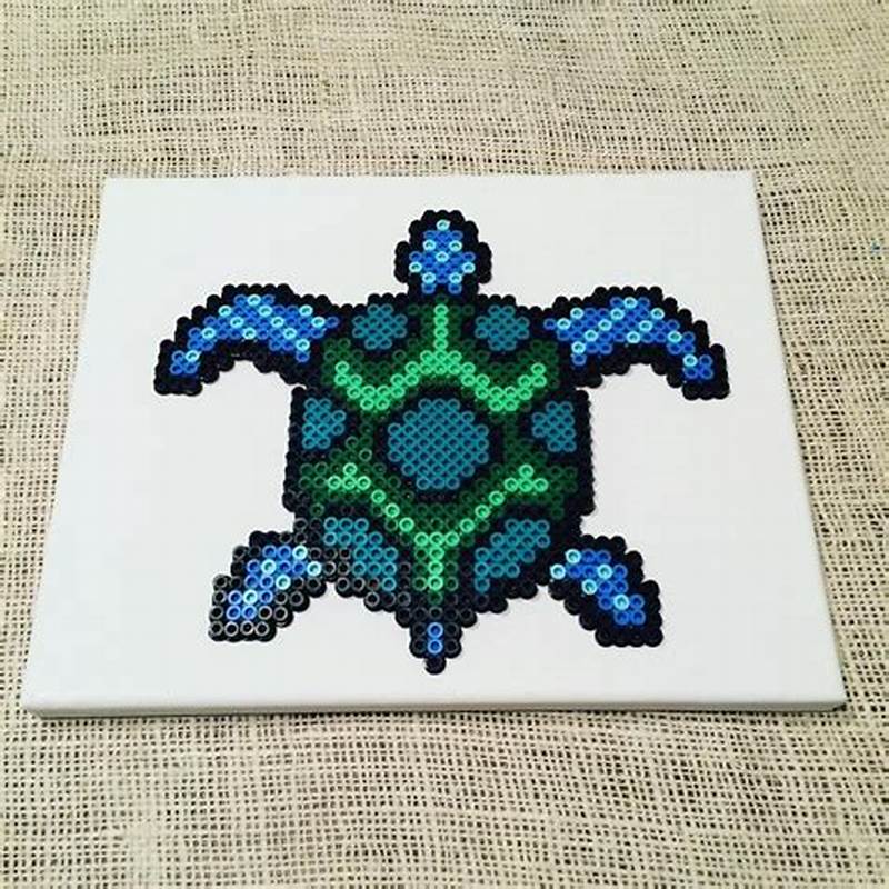 Turtle Perler Bead Pattern