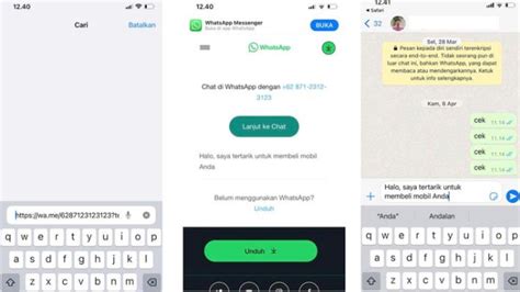 Tutorial Buat Link WA Otomatis dengan Pesan