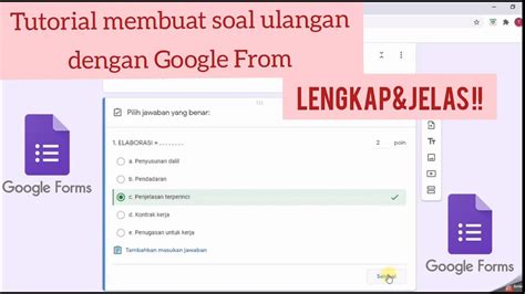 Tutorial Membuat Google Form Lengkap