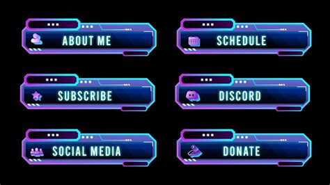 Twitch Panel Templates