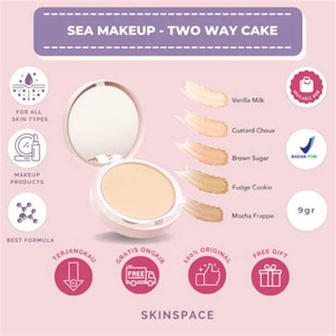 Two way cake makeup