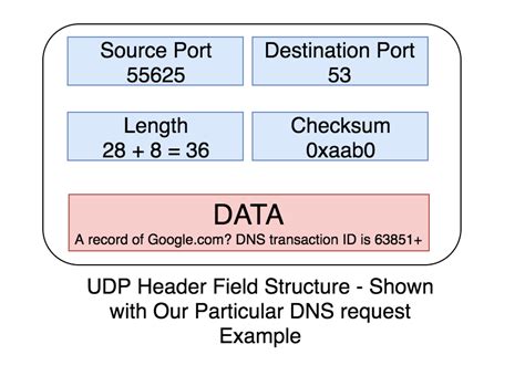 UDP Header Fields