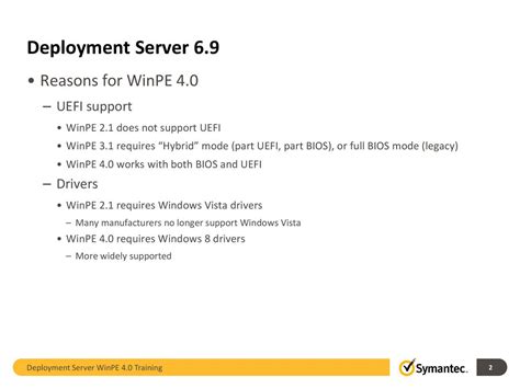 UEFI Support in Windows Deployment Services