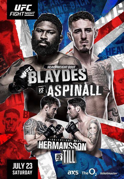UFC Fight Night Poster