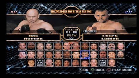UFC Throwdown PS2