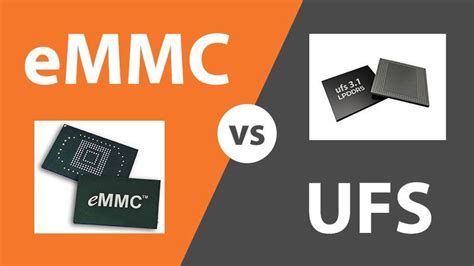 UFS vs eMMC comparison
