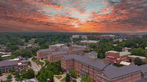 UGA campus aerial view