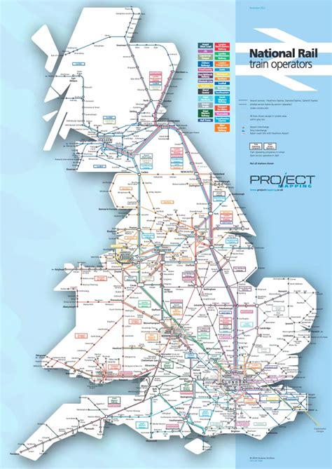 UK train network