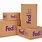 UPS FedEx Delivery Box
