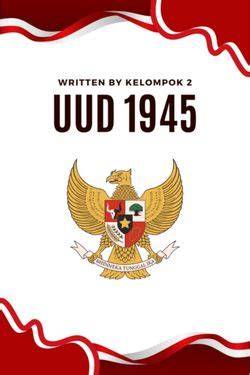 UUD 1945 book