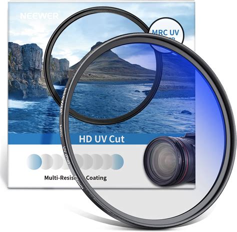UV filter on camera lens