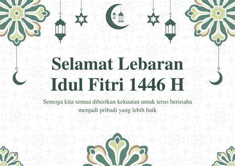 Ucapan Lebaran 2025