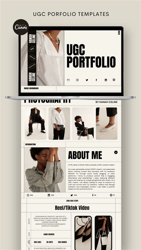 Ugc Portfolio Template