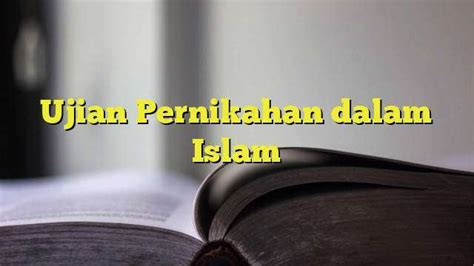 Ujian dalam Islam