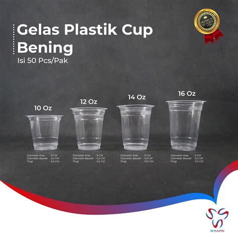 Ukuran Cup Gelas di Indonesia