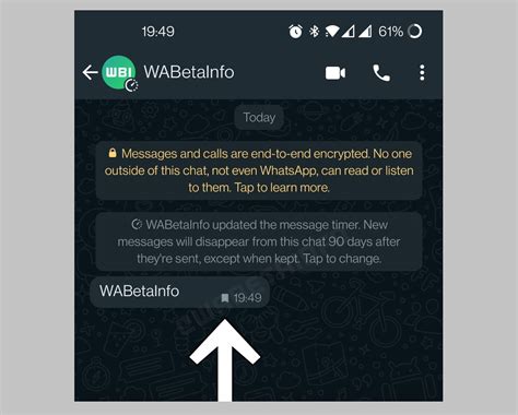 Un-bookmark WhatsApp