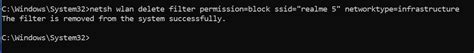 Unblock Blocked SSIDs with the Netsh Command