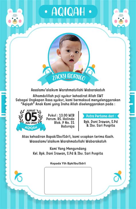 Undangan Aqiqah Video