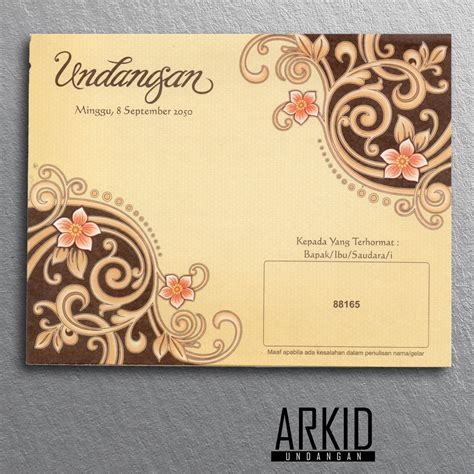 Undangan Batik
