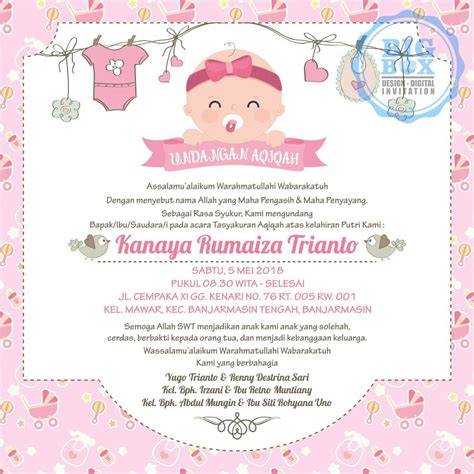 Undangan Bayi