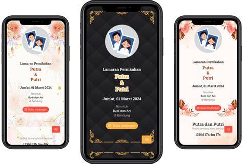 Undangan Lamaran Digital WhatsApp