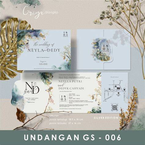 Undangan Rustic dan Botanical