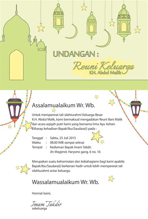 Undangan Reuni