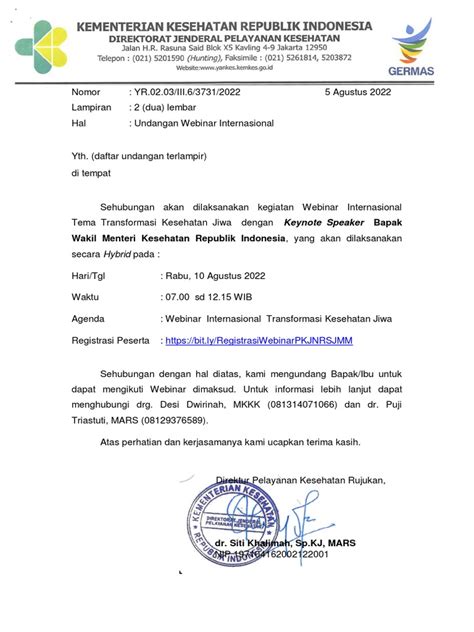 Undangan Webinar