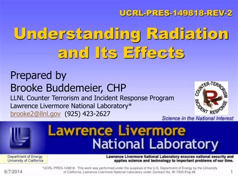 Understanding Radiation, Its Effects and Regulations