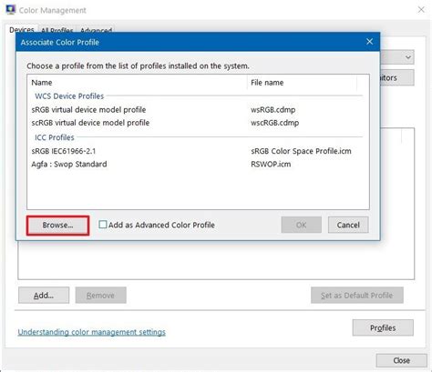 Understanding Windows Color Profiles
