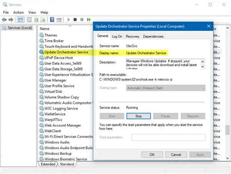 Understanding the Update Orchestrator Service