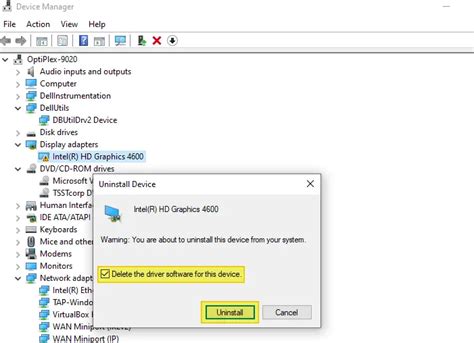 Uninstall Driver
