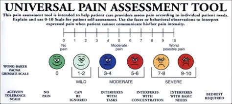 Universal Pain Chart