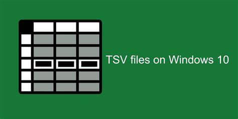 Unlock TSV Files on Windows