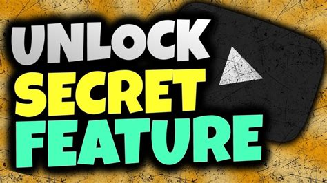 Unlock Youtube Secret
