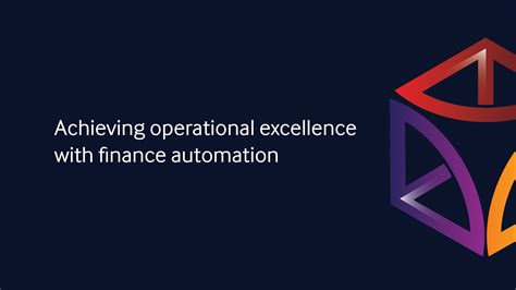 Unlocking Financial Success: Achieving Operational Finance Excellence
