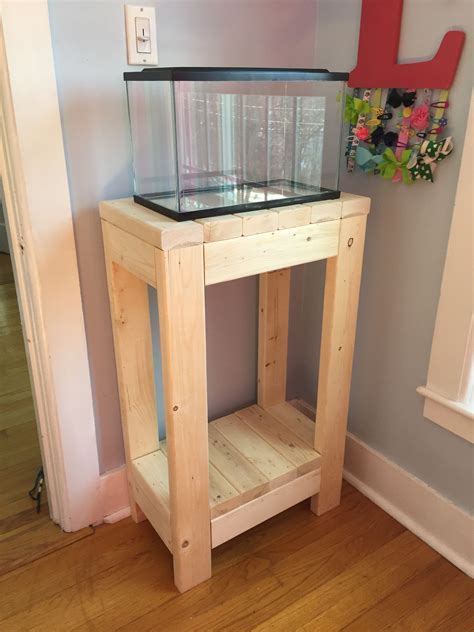 Upcycled Dresser Fish Tank Stand