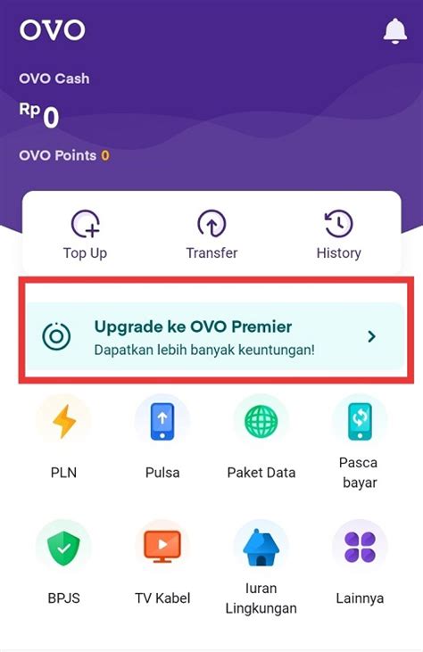 Upgrade OVO Premier