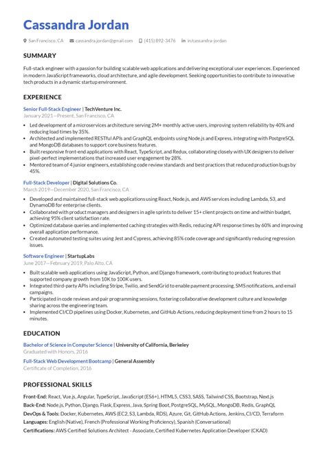 Usajobs Resume Template