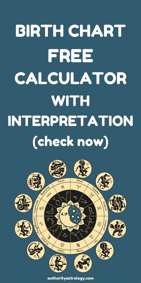 Use A Birth Chart Calculator