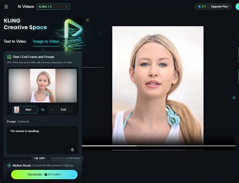 Use Kling Image to Video AI
