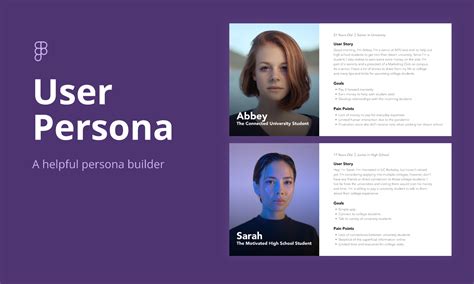 User Persona Template Figma